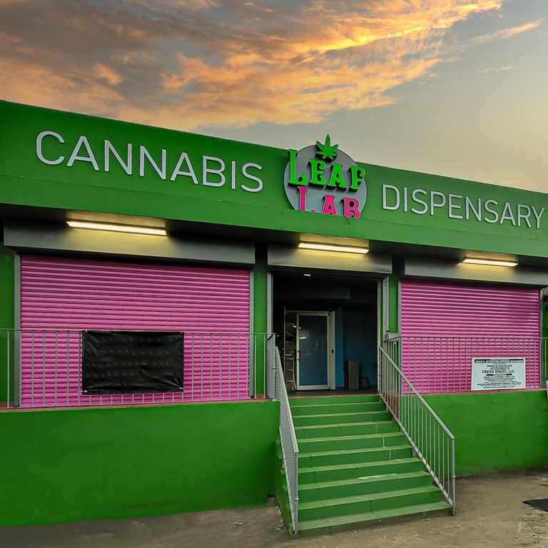 Menu Dispensarios Leaf Lab